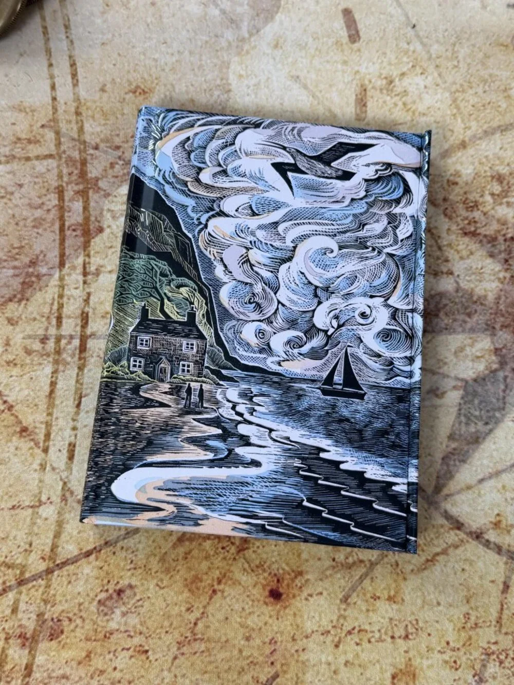 Angela Harding: Curlew Cry Foiled Journal - Flame Tree Notebooks
